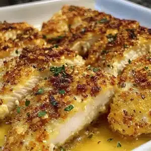 Crispy Parmesan Crusted Chicken