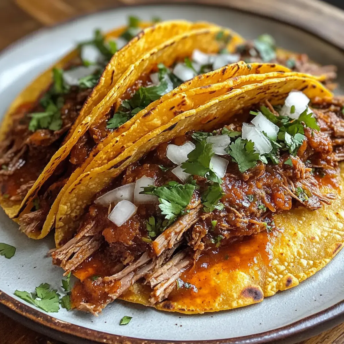 Crock Pot Birria Tacos