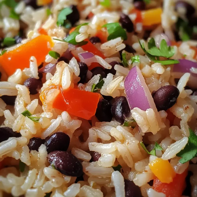 Cuban Rice and Black Beans