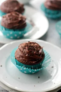 Devil’s Food Cupcakes with Chocolate Frosting