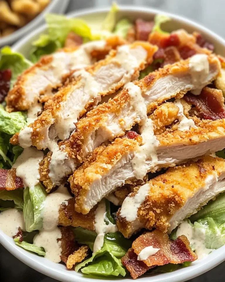 EXTRA Crispy Chicken Caesar Salad