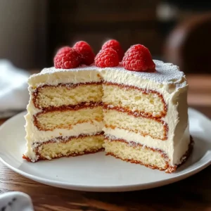 Easy German Bavarian Cream Cake