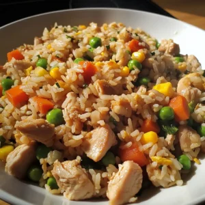 Easy Chicken Fried Rice