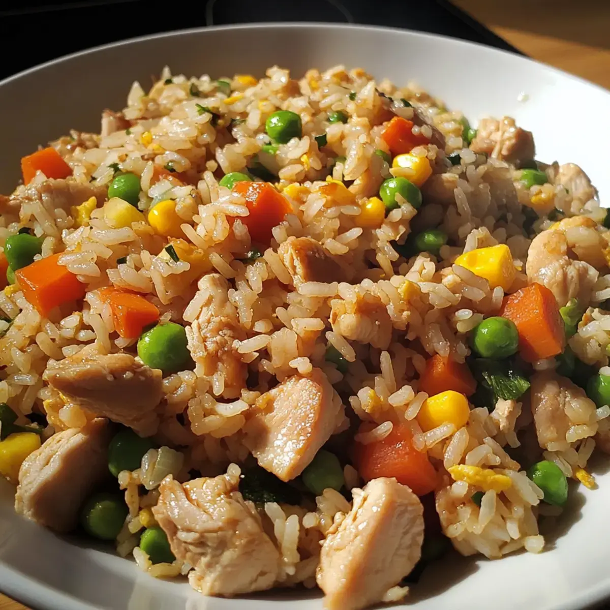 Easy Gluten-Free Chicken Fried Rice