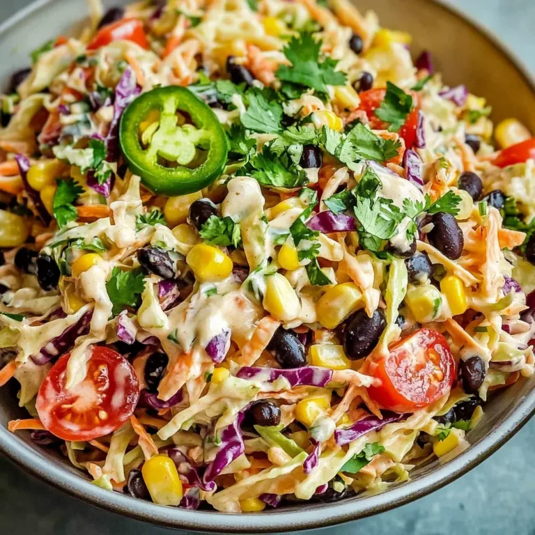 Easy Mexican Coleslaw Recipe