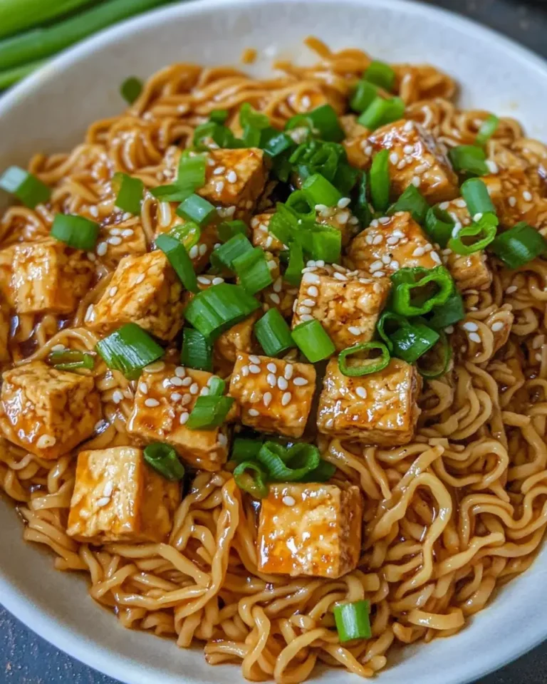 Easy Saucy Ramen Noodles