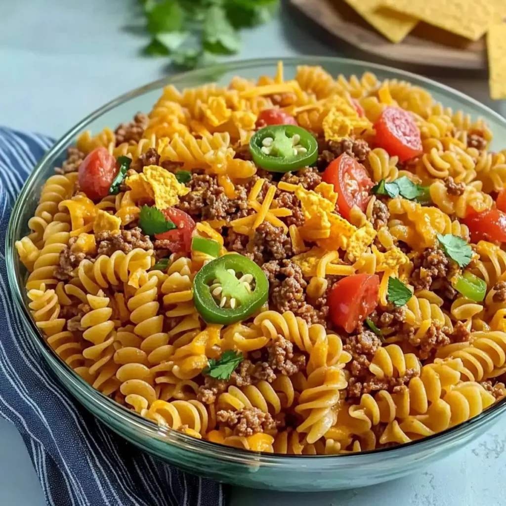 Easy Taco Pasta Salad