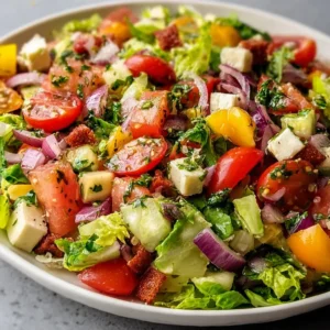 Fresh Italian Chopped Salad Recipe