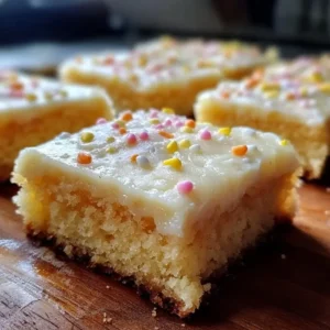 Frosted Sugar Cookie Bars