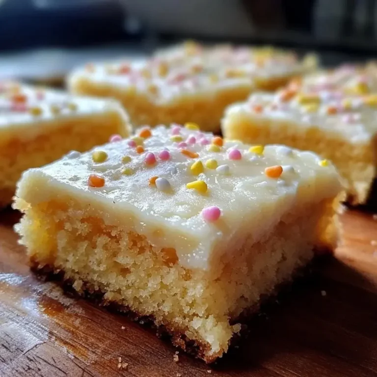 Frosted Sugar Cookie Bars