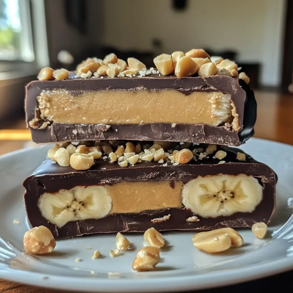 Frozen Banana Snickers