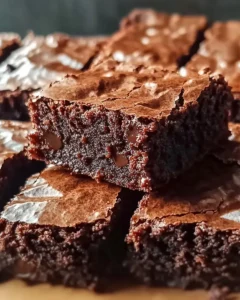 Fudgy Flourless Greek Yogurt Brownies