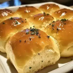 Garlic Butter Dinner Rolls