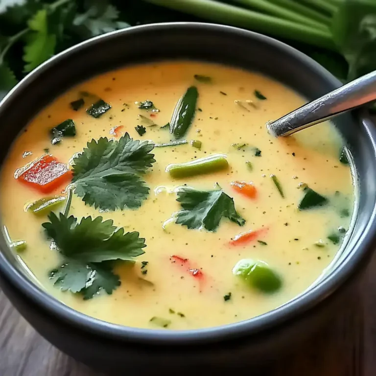 Ginger Lemongrass Soup with Coconut Milk: A Comforting Delight