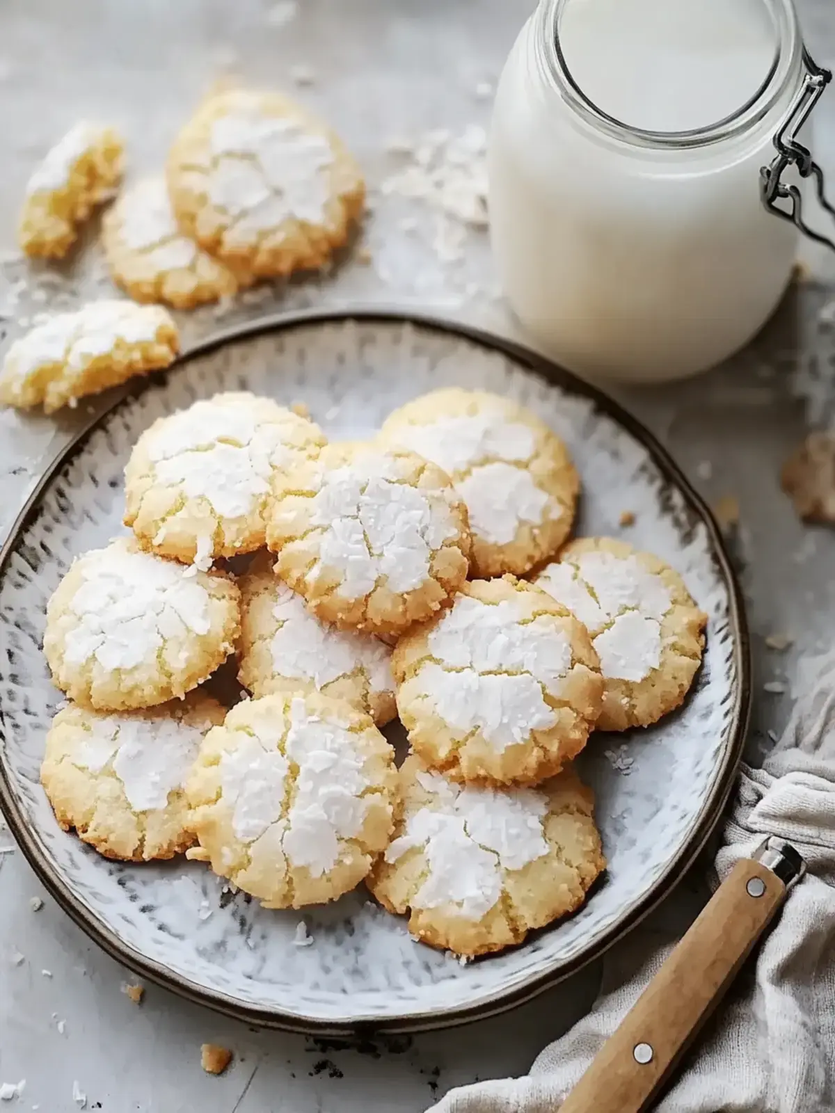 Grandma's Coconut Cookies