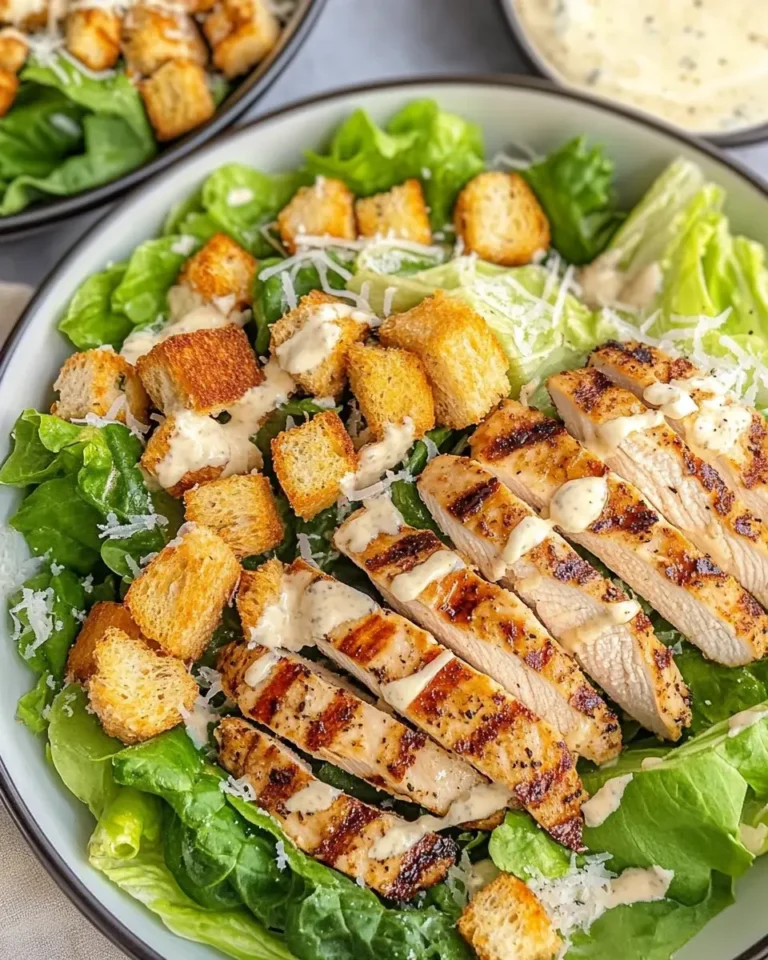Grilled Chicken Caesar Salad