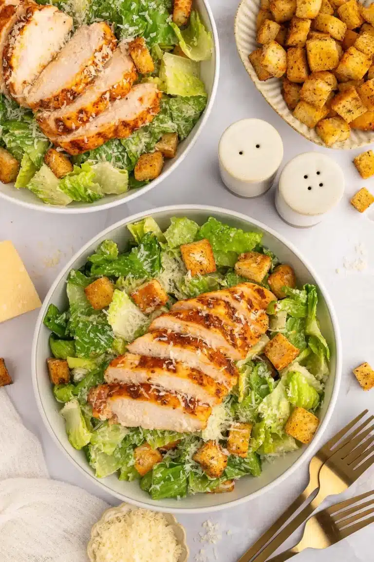 Grilled Chicken Caesar Salad