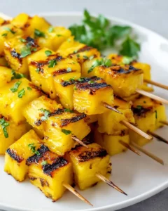 Grilled Pineapple Skewers