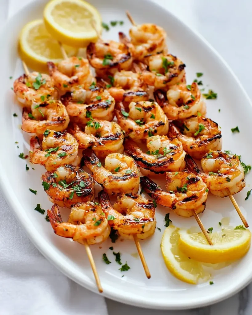 Grilled Shrimp Kabobs Marinade