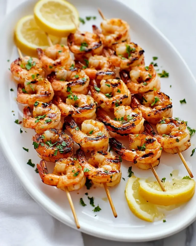 Grilled Shrimp Kabobs Marinade