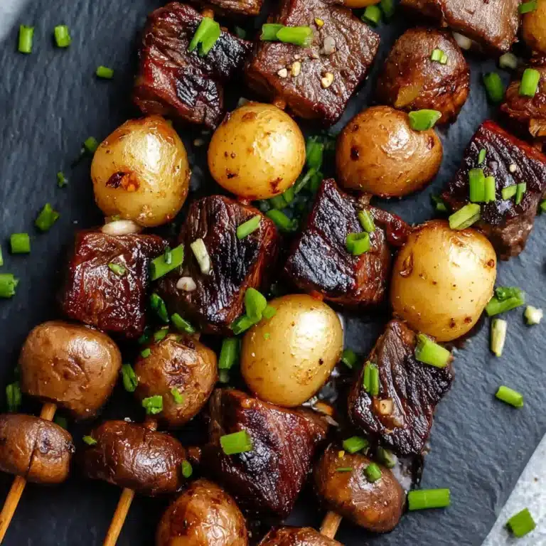Grilled Steak and Potato Kabobs