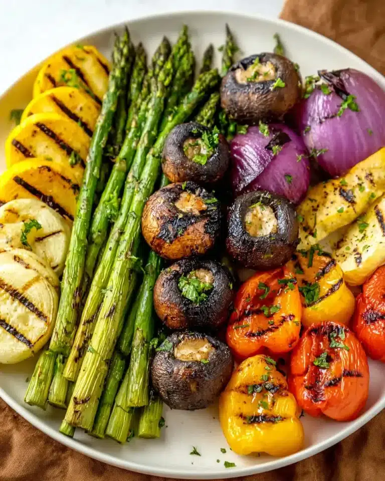 Lemon Herb Grilled Vegetables