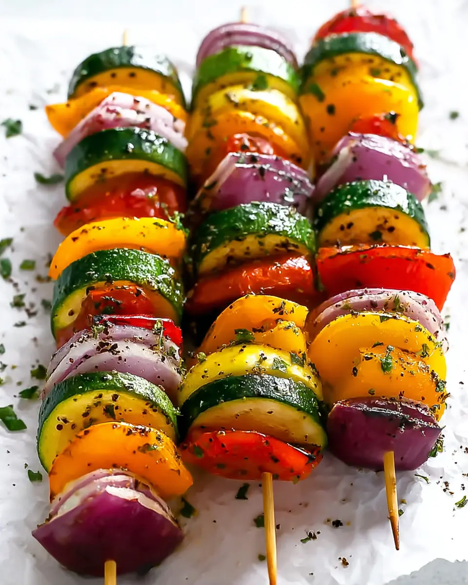 Grilled Veggie Skewers