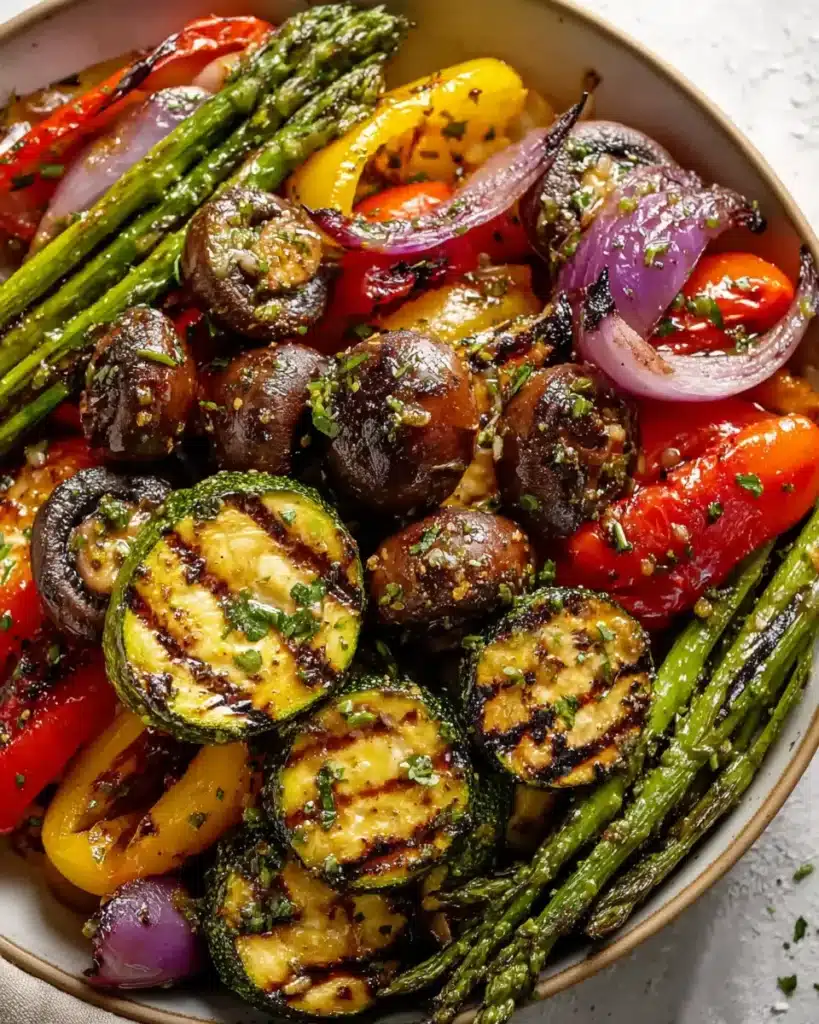 Grilled Veggies with Marinade
