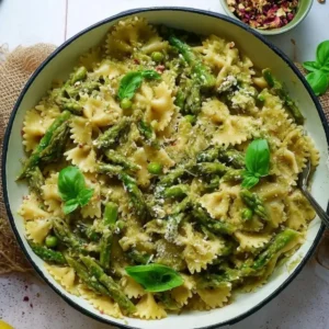 Green Asparagus Lemon Pasta