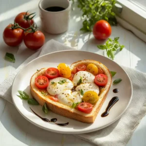 Heart-Shaped Egg-in-a-Hole Toast