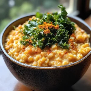 High Protein Savory Oatmeal