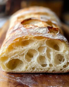 Homemade Ciabatta Bread