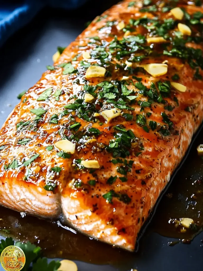 Honey Dijon Glazed Baked Salmon