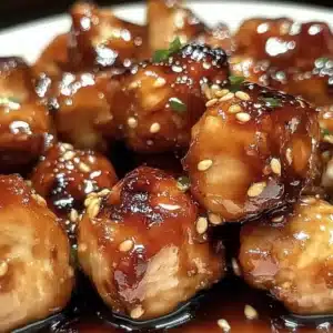 Honey Soy Glazed Chicken Bites