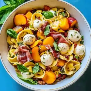 Hot Honey Tortellini Pasta Salad