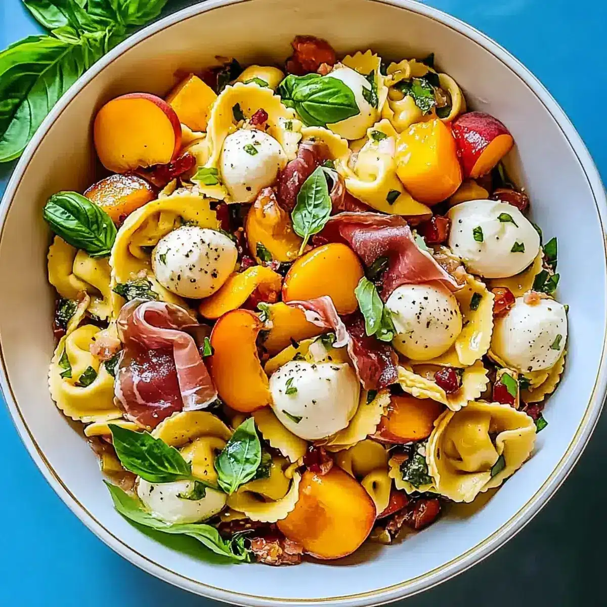 Hot Honey Tortellini Pasta Salad