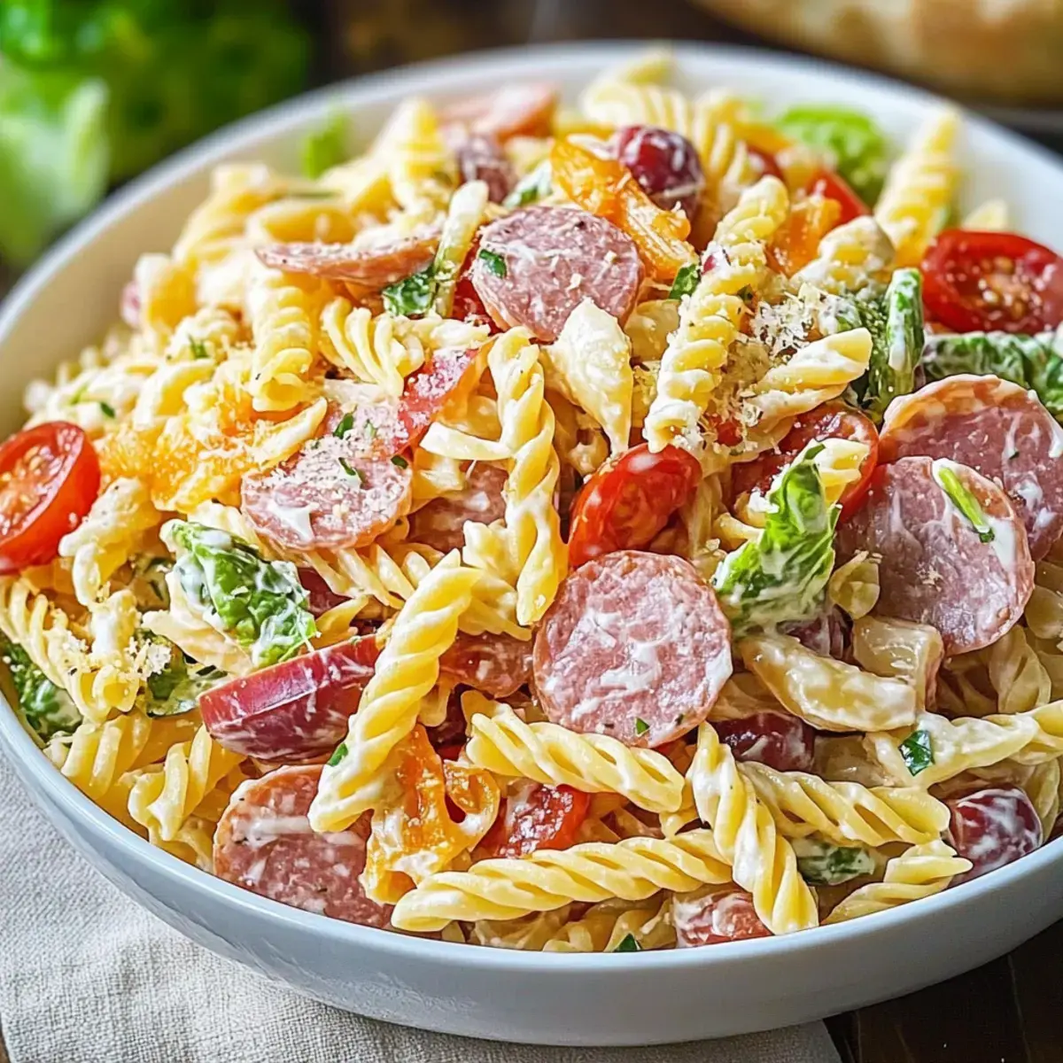 Italian Grinder Pasta Salad