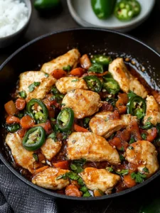 Spicy Jalapeno Chicken Stir-Fry