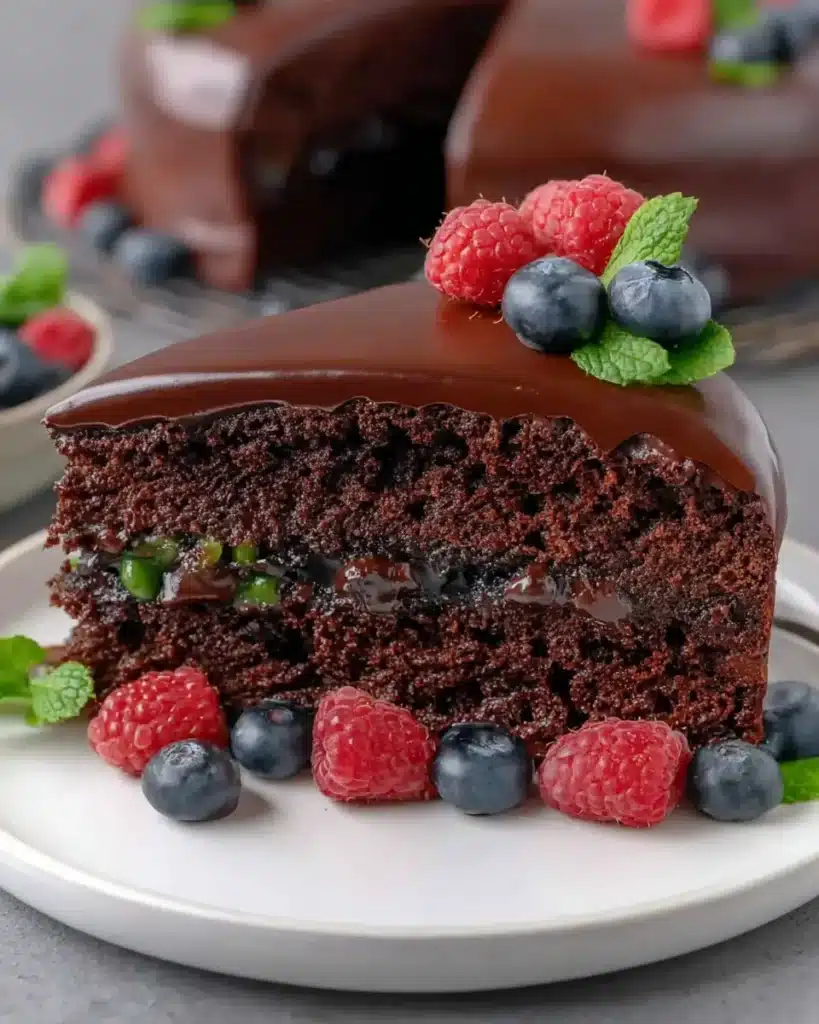 Keto Chocolate Zucchini Cake