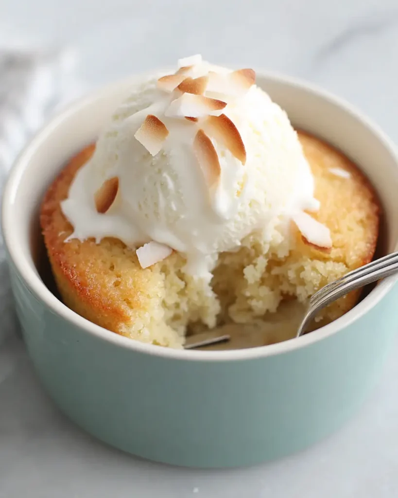 Coconut Flour Keto Mug Cake