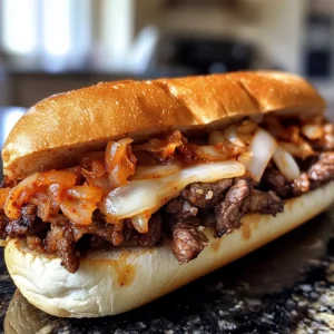 Korean-Inspired Kimchi Bulgogi Cheesesteak