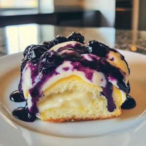 Irresistibly Soft Lemon Blueberry Rolls