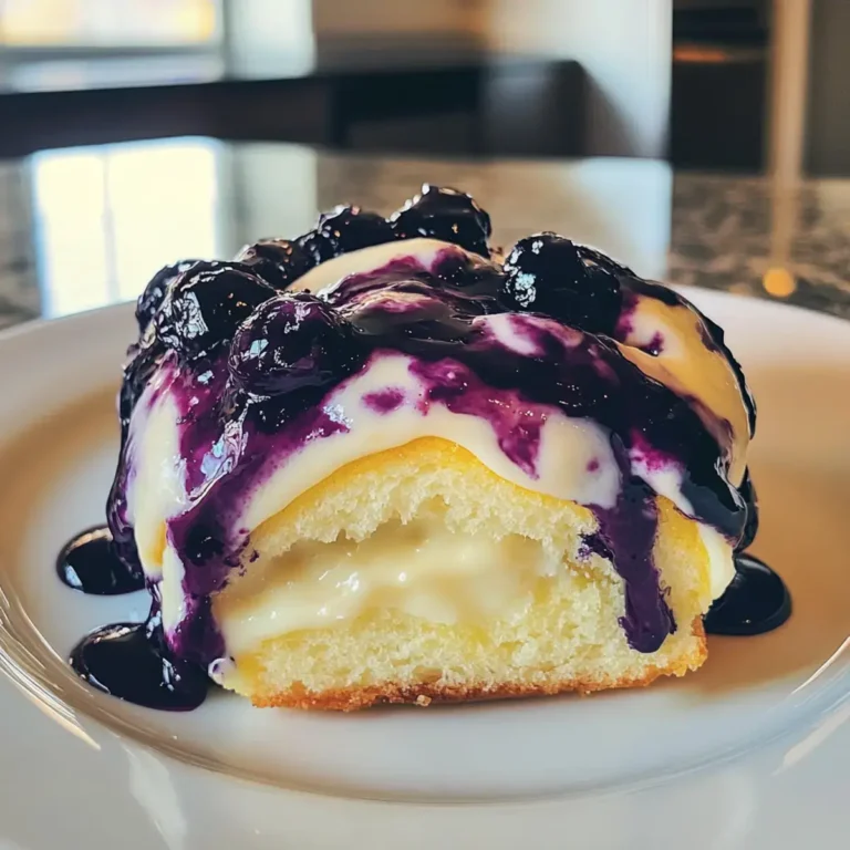 Lemon Blueberry Rolls
