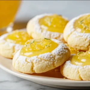 Lemon Curd Cookies