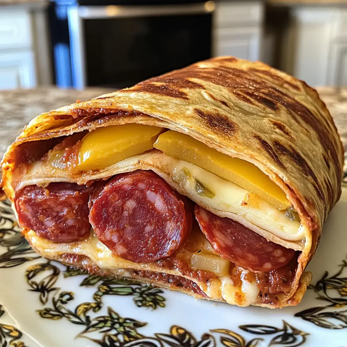 Low Carb Italian Sub Wrap