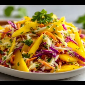 Mango Slaw: A Tropical Twist on Coleslaw