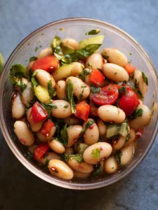 10-Minute Marinated Butter Bean Salad