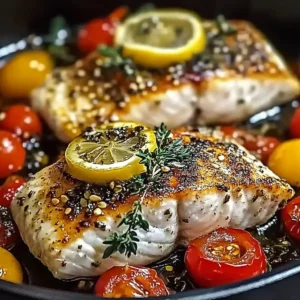 Mediterranean Baked Fish