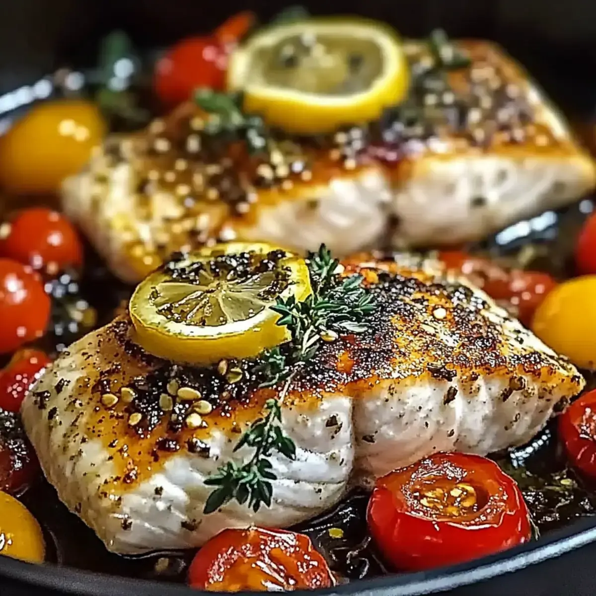 Mediterranean Baked Fish