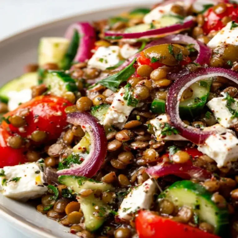 Mediterranean Lentil Salad